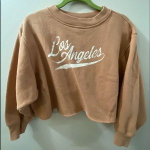 Los Angeles Crop Crewneck